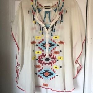 Biya poncho top